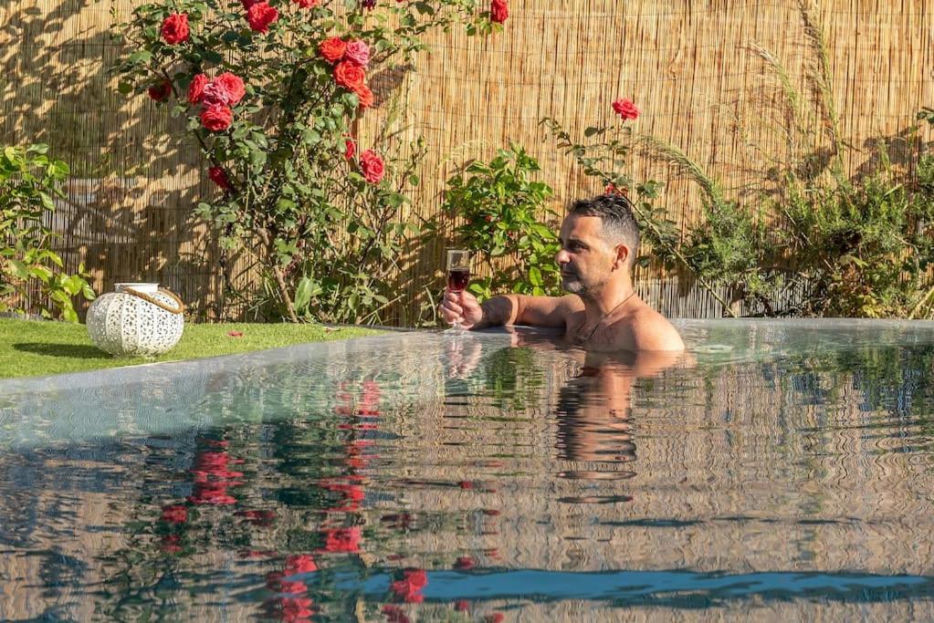AlikianosCasa Del Miele, Private Pool, Bbq, Mountain View.别墅 外观 照片