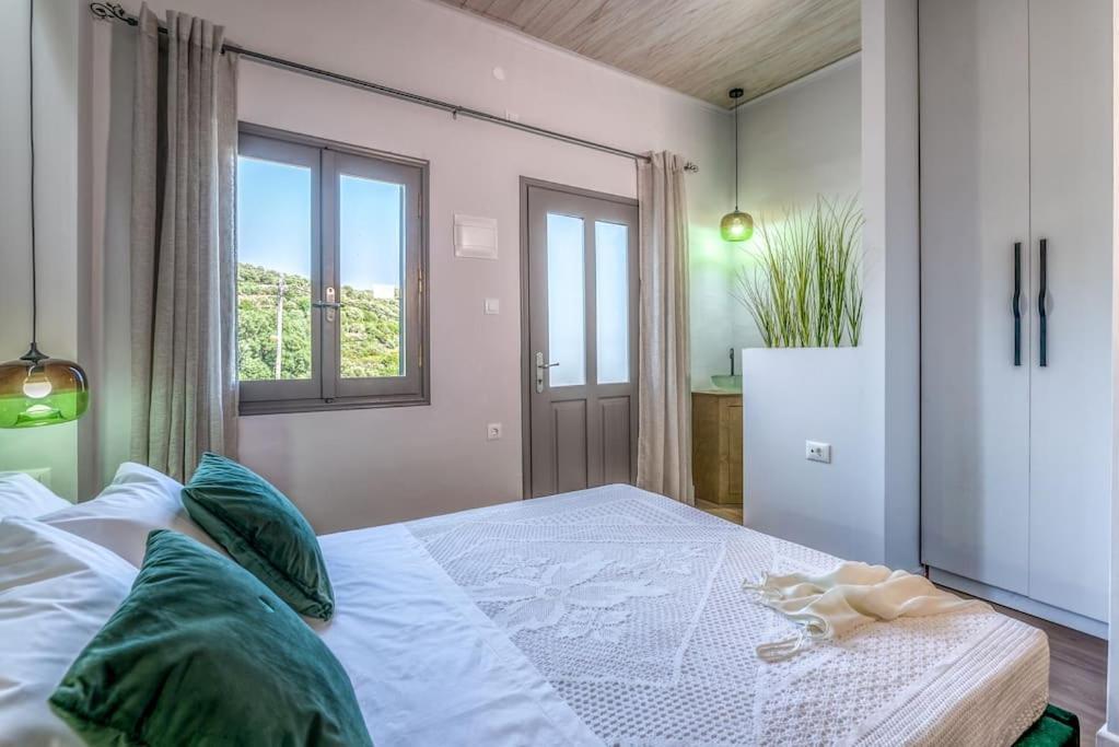 AlikianosCasa Del Miele, Private Pool, Bbq, Mountain View.别墅 外观 照片