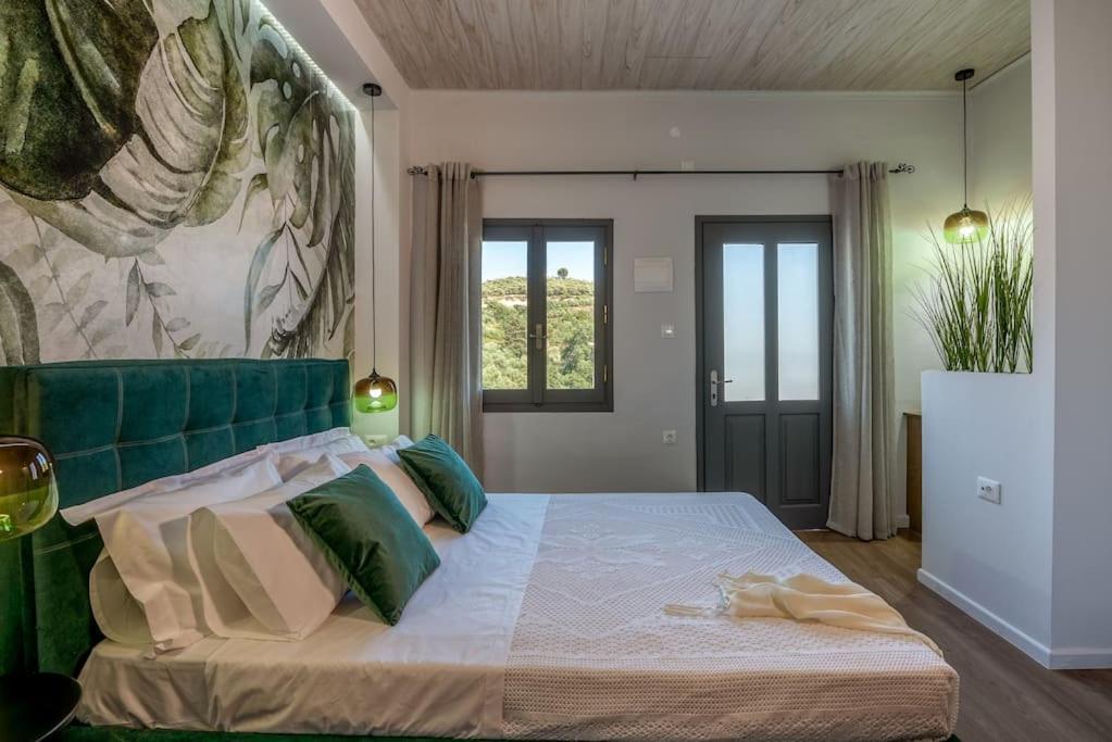 AlikianosCasa Del Miele, Private Pool, Bbq, Mountain View.别墅 外观 照片